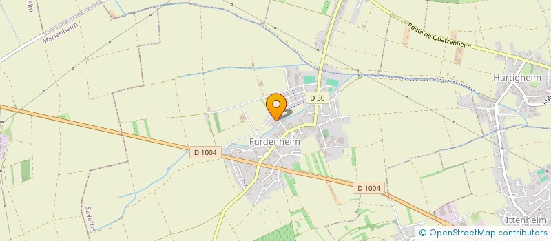 localisation de l'entreprise MONSIEUR BRUNO HEBERLE  FURDENHEIM