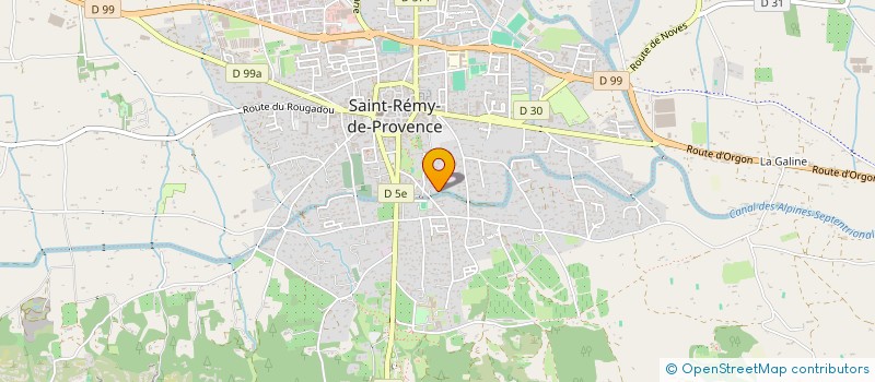 localisation de l'entreprise MONSIEUR BRUNO HEITZ  SAINT-REMY-DE-PROVENCE