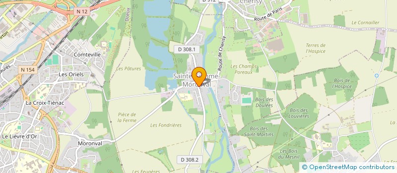 localisation de l'entreprise MONSIEUR BRUNO HENRY à SAINTE-GEMME-MORONVAL