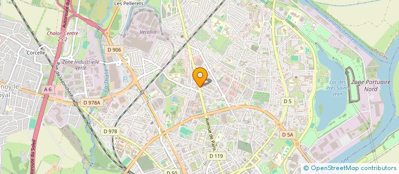localisation de l'entreprise MONSIEUR BRUNO HENRY à CHALON-SUR-SAONE