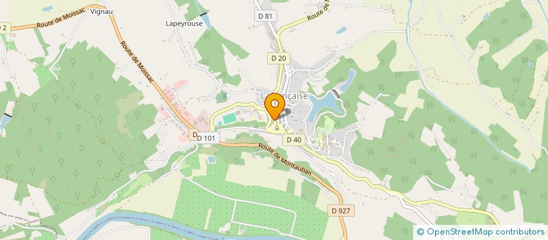 localisation de l'entreprise MONSIEUR BRUNO HERAULT  LAFRANCAISE