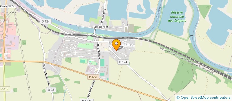 localisation de l'entreprise MONSIEUR BRUNO HERMAL  CANNES-ECLUSE