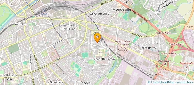 localisation de l'entreprise MONSIEUR BRUNO HEURTAUT  MONDEVILLE