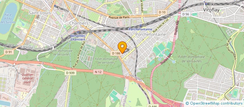 localisation de l'entreprise MONSIEUR BRUNO HEY à VERSAILLES
