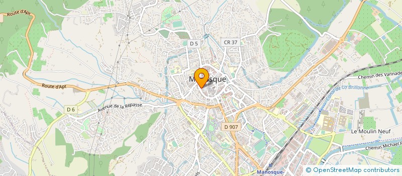 localisation de l'entreprise MONSIEUR BRUNO HIBAUD à MANOSQUE