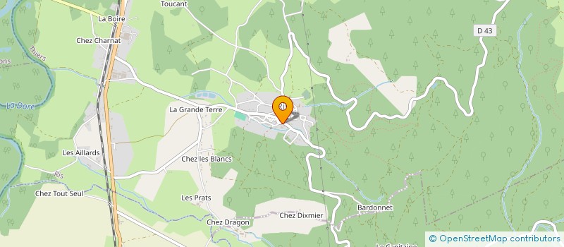 localisation de l'entreprise MONSIEUR BRUNO HINDERCHIED  RIS