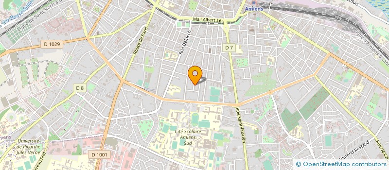 localisation de l'entreprise MONSIEUR BRUNO HOCHART  AMIENS