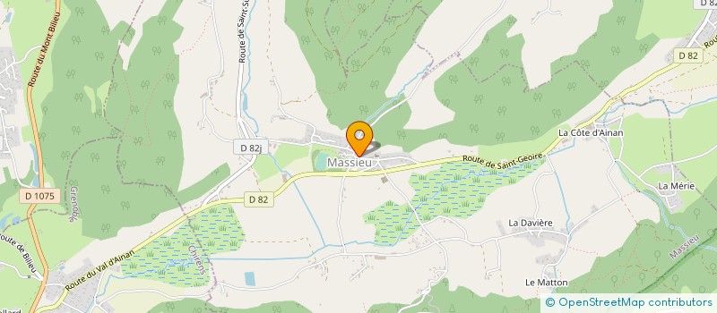 localisation de l'entreprise MONSIEUR BRUNO HOG  MASSIEU