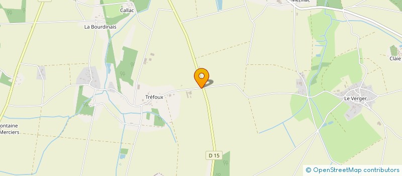 localisation de l'entreprise MONSIEUR BRUNO HOUGRON  GUEMENE-PENFAO