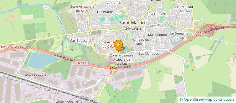localisation de l'entreprise MONSIEUR BRUNO HOVANEISSIAN  SAINT-MARTIN-DE-CRAU