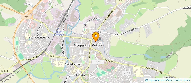 localisation de l'entreprise MONSIEUR BRUNO HUET à NOGENT-LE-ROTROU