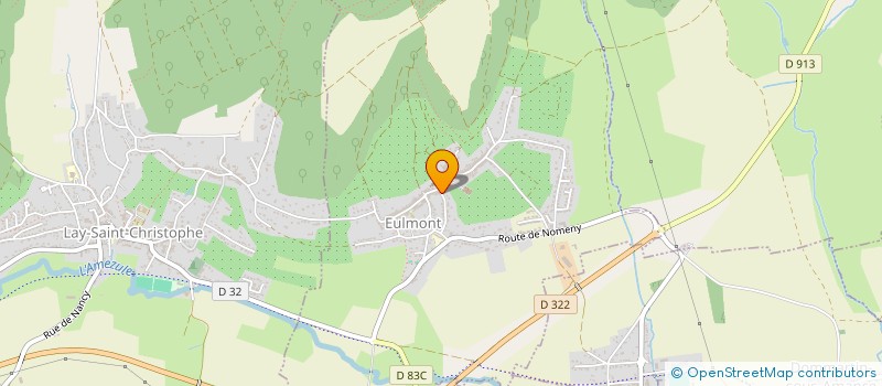 localisation de l'entreprise MONSIEUR BRUNO HURSTEL  EULMONT