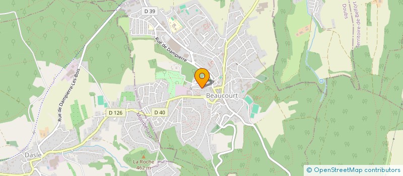localisation de l'entreprise MONSIEUR BRUNO IACOVONE à BEAUCOURT