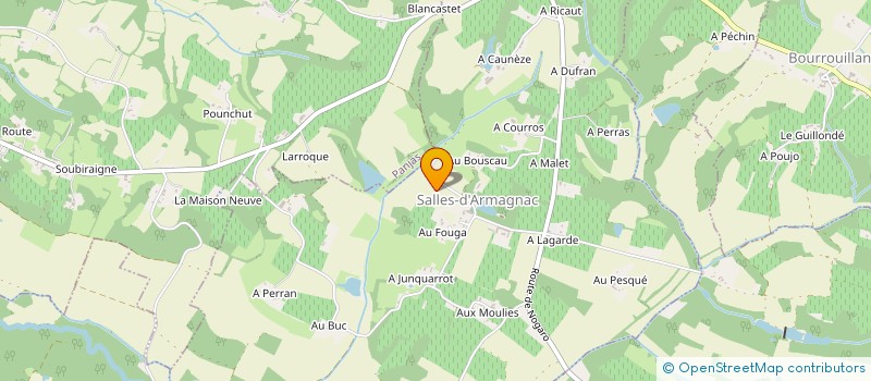 localisation de l'entreprise MONSIEUR BRUNO IMART à SALLES D'ARMAGNAC
