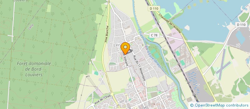 localisation de l'entreprise MONSIEUR BRUNO INNECCO  LERY