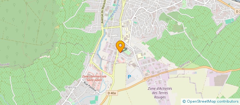 localisation de l'entreprise MONSIEUR BRUNO JACKY à EPERNAY