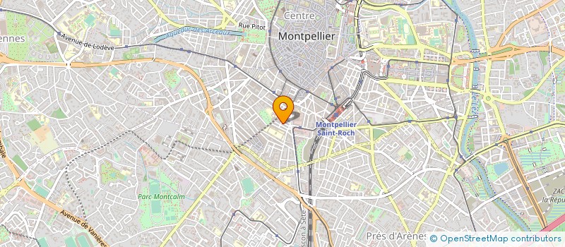localisation de l'entreprise MONSIEUR BRUNO JACOB à MONTPELLIER