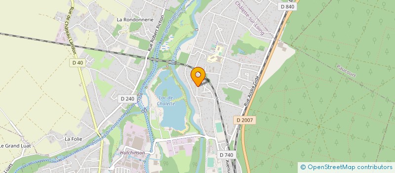 localisation de l'entreprise MONSIEUR BRUNO JACQUES à CHALETTE-SUR-LOING