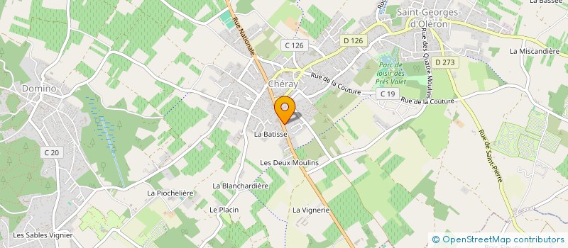 localisation de l'entreprise MONSIEUR BRUNO JAMIN à SAINT-GEORGES-D'OLERON