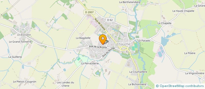 localisation de l'entreprise MONSIEUR BRUNO JAULIN à ESSARTS-EN-BOCAGE