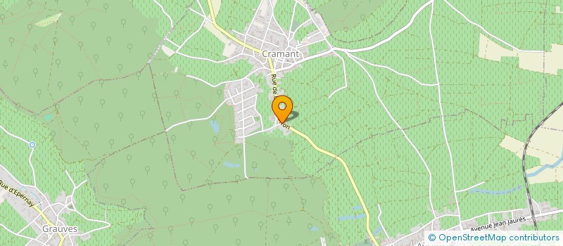 localisation de l'entreprise MONSIEUR BRUNO JOBERT  CRAMANT
