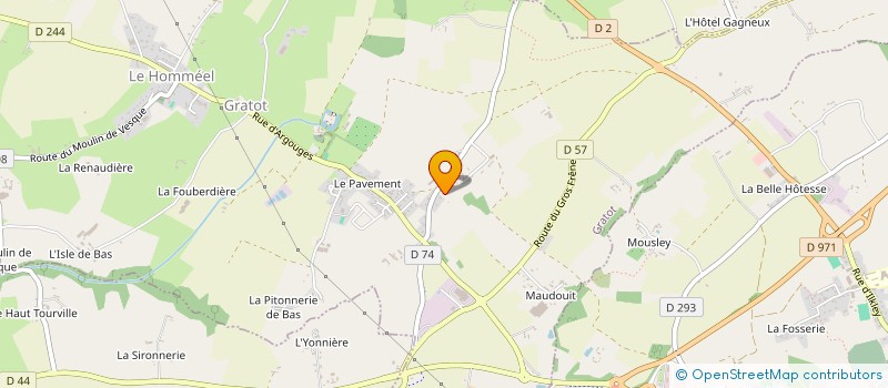 localisation de l'entreprise MONSIEUR BRUNO JORET à GRATOT