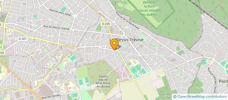 localisation de l'entreprise MONSIEUR BRUNO JOUANNA à LE PLESSIS-TREVISE