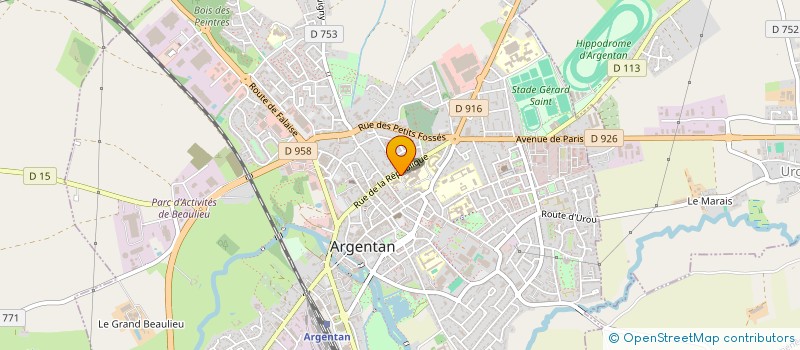 localisation de l'entreprise MONSIEUR BRUNO JOURNE  VAL-DE-VIE