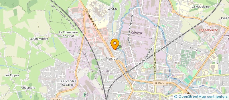 localisation de l'entreprise MONSIEUR BRUNO JOURNET à VIRIAT