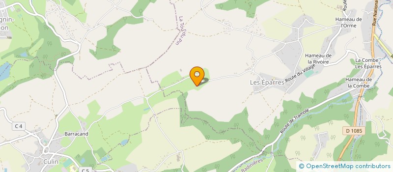 localisation de l'entreprise MONSIEUR BRUNO JOUSSEIN  LES EPARRES