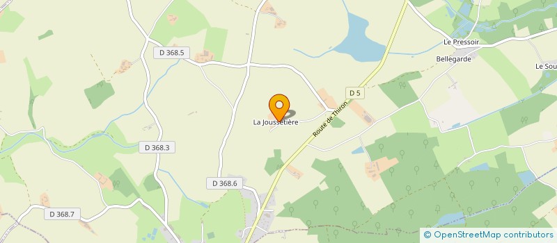 localisation de l'entreprise MONSIEUR BRUNO JOUSSELIN à ARGENVILLIERS