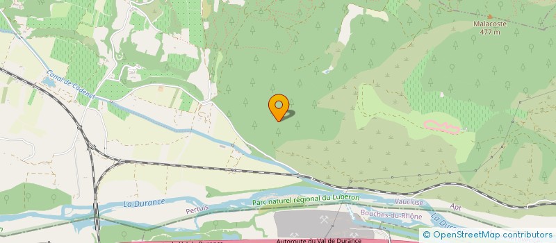 localisation de l'entreprise MONSIEUR BRUNO JOUVAL  PERTUIS