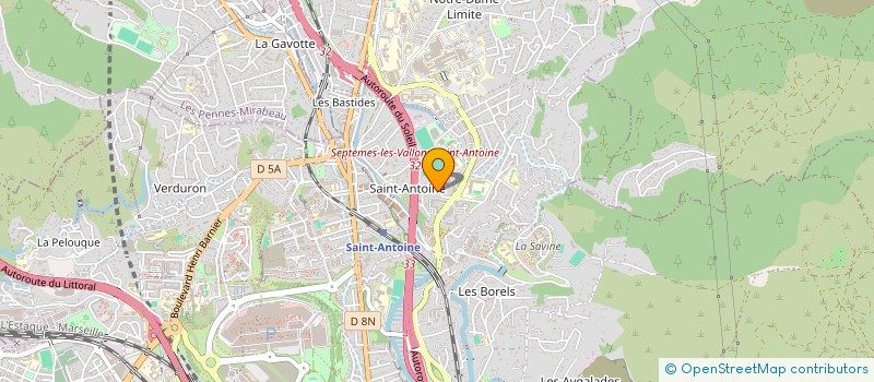 localisation de l'entreprise MONSIEUR BRUNO JOUVE à MARSEILLE 15EME
