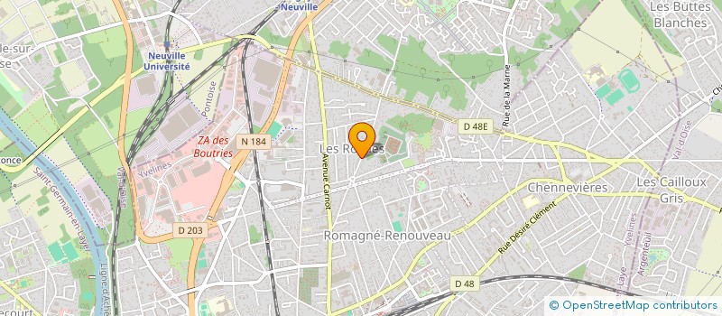 localisation de l'entreprise MONSIEUR BRUNO JOVENEZ  CONFLANS-SAINTE-HONORINE