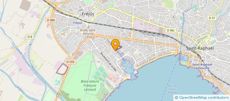 localisation de l'entreprise MONSIEUR BRUNO JULLIARD à FREJUS