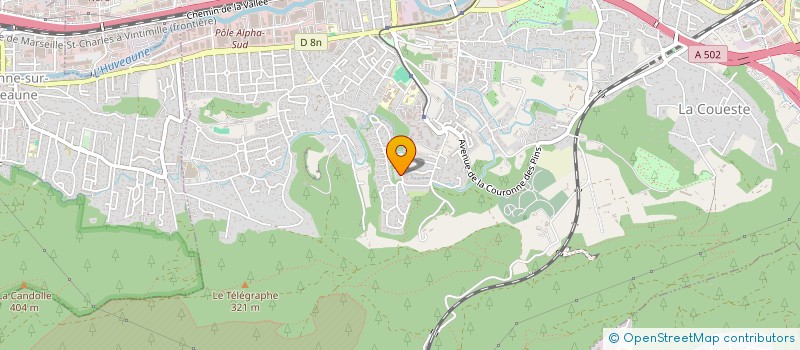 localisation de l'entreprise MONSIEUR BRUNO KALAZIC  CUGES-LES-PINS