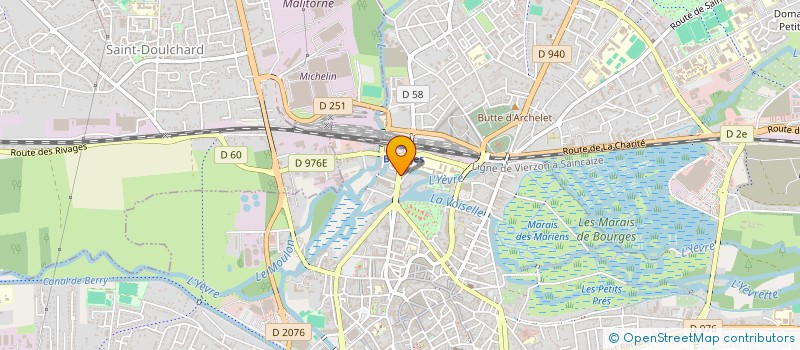 localisation de l'entreprise MONSIEUR BRUNO KARAKUS  BOURGES