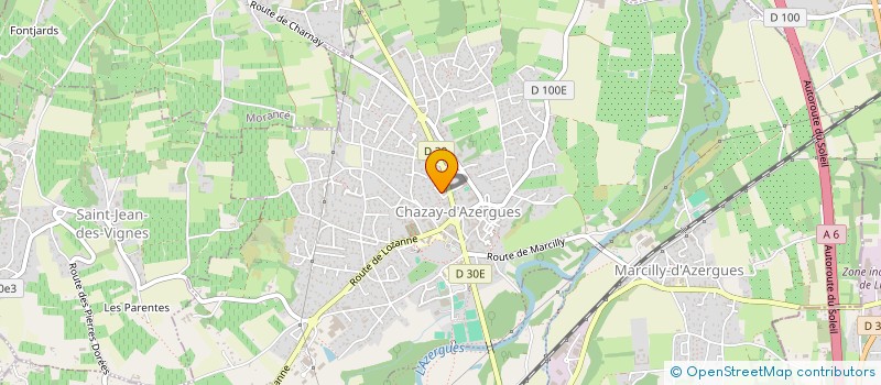 localisation de l'entreprise MONSIEUR BRUNO KEROUEDAN à CHAZAY-D'AZERGUES