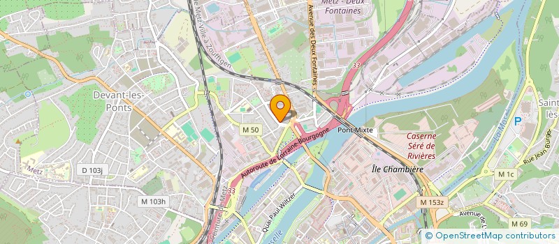 localisation de l'entreprise MONSIEUR BRUNO KOJELI  METZ