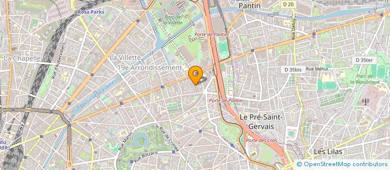 localisation de l'entreprise MONSIEUR BRUNO KORMAN  PARIS