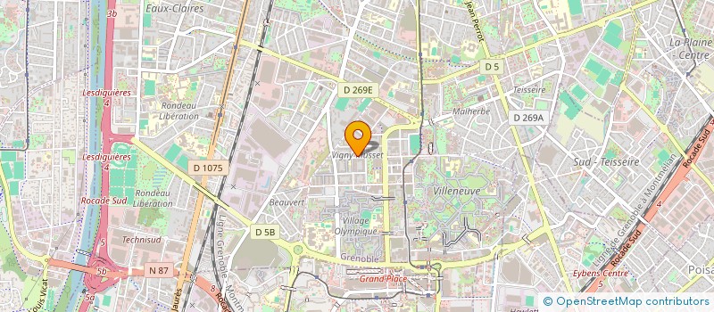 localisation de l'entreprise MONSIEUR BRUNO KOSNAR  GRENOBLE