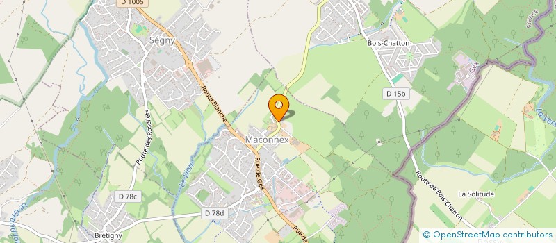 localisation de l'entreprise MONSIEUR BRUNO KRYK  ORNEX