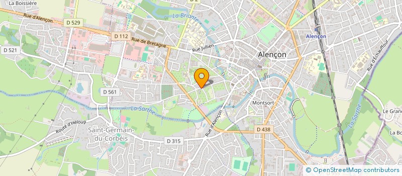 localisation de l'entreprise MONSIEUR BRUNO KUKLINSKI  ALENCON