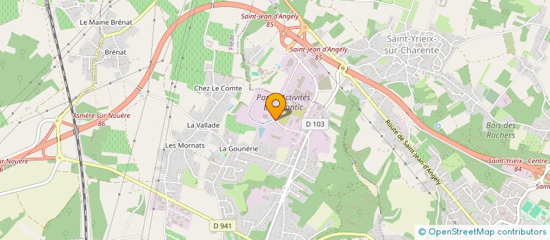 localisation de l'entreprise MONSIEUR BRUNO LABADIE à FLEAC