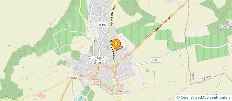 localisation de l'entreprise MONSIEUR BRUNO LABARRE  VILLENAUXE-LA-GRANDE