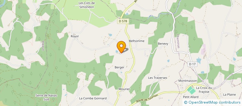 localisation de l'entreprise MONSIEUR BRUNO LABRUNIE à SAINT-VICTOR