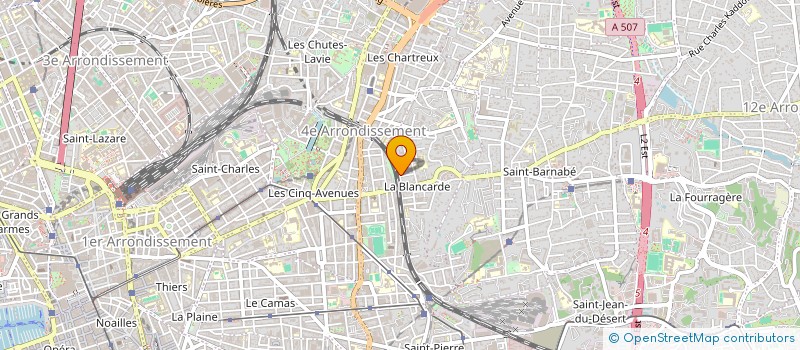 localisation de l'entreprise MONSIEUR BRUNO LACASSIN à MARSEILLE