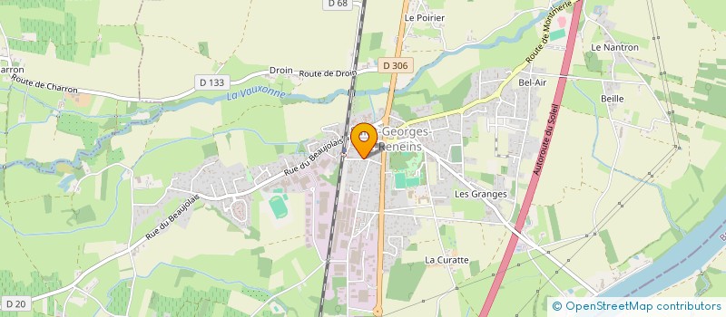 localisation de l'entreprise MONSIEUR BRUNO LACONDEMINE  SAINT-GEORGES-DE-RENEINS