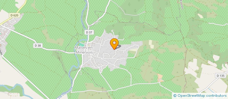 localisation de l'entreprise MONSIEUR BRUNO LACREUSE  MALVES-EN-MINERVOIS