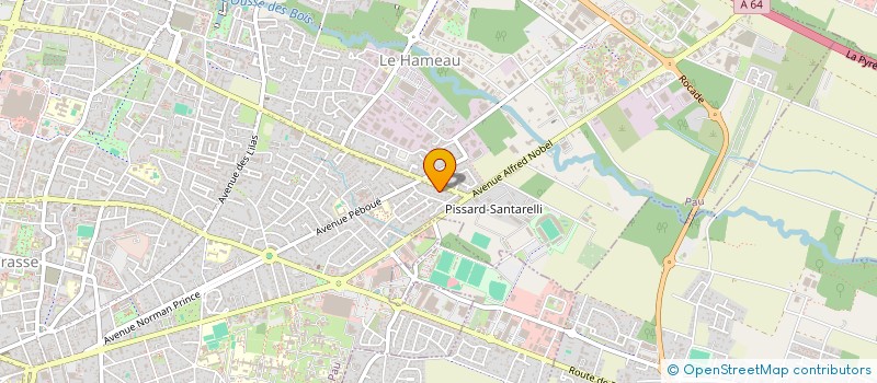 localisation de l'entreprise MONSIEUR BRUNO LAFFONT à PAU